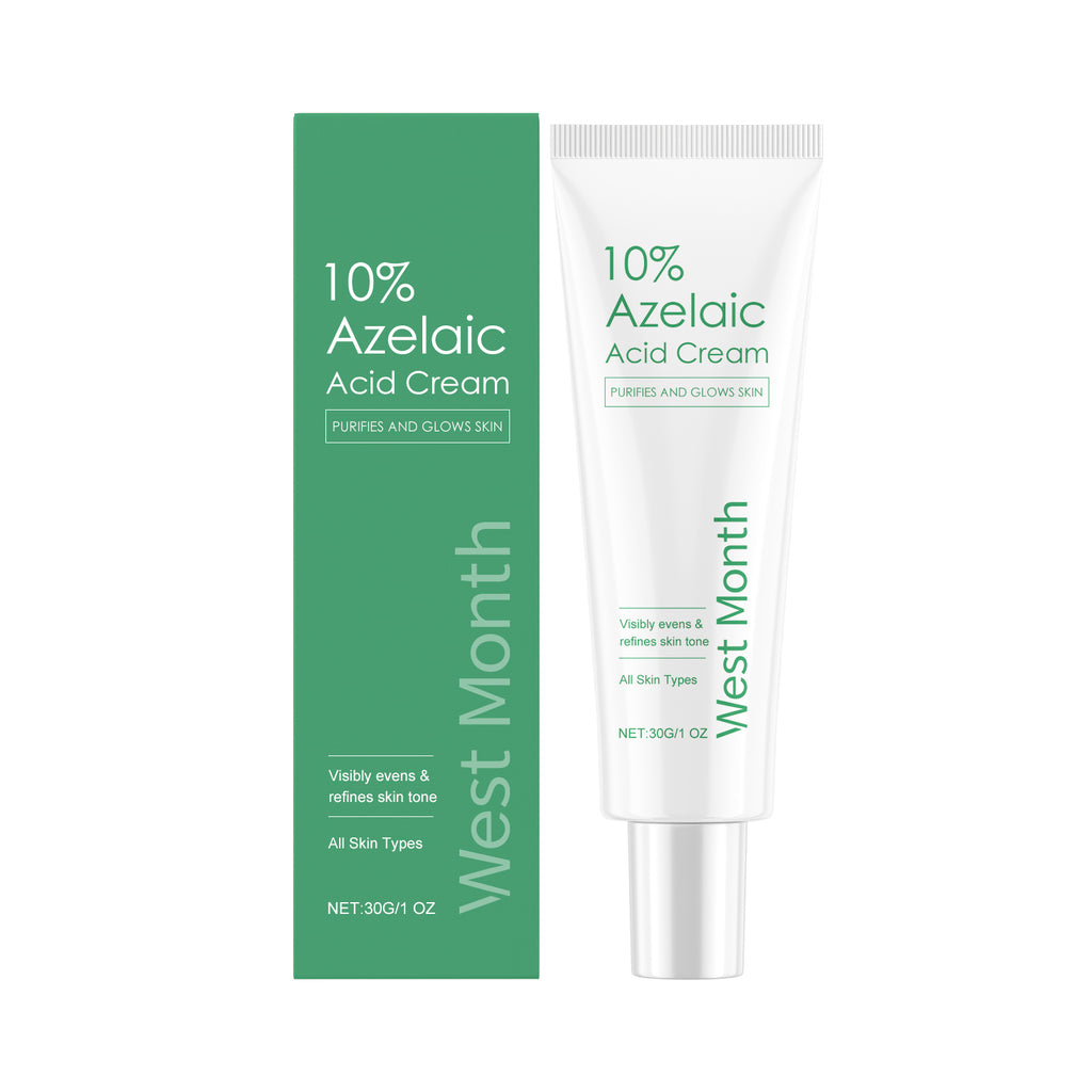 West&Month Azelaic Acid Essence Cream, Repair Moisturizing Moisturizing Face Oil Control Moisturizing Mild Refreshing Cream