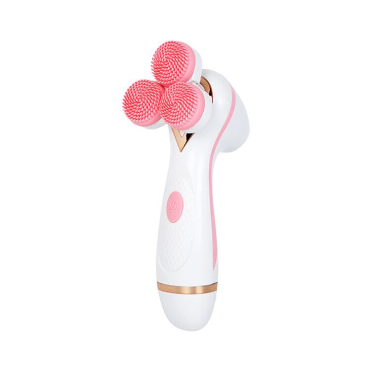 Rechargeable silicone face wash