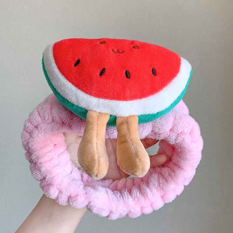 Cute female face wash hair band