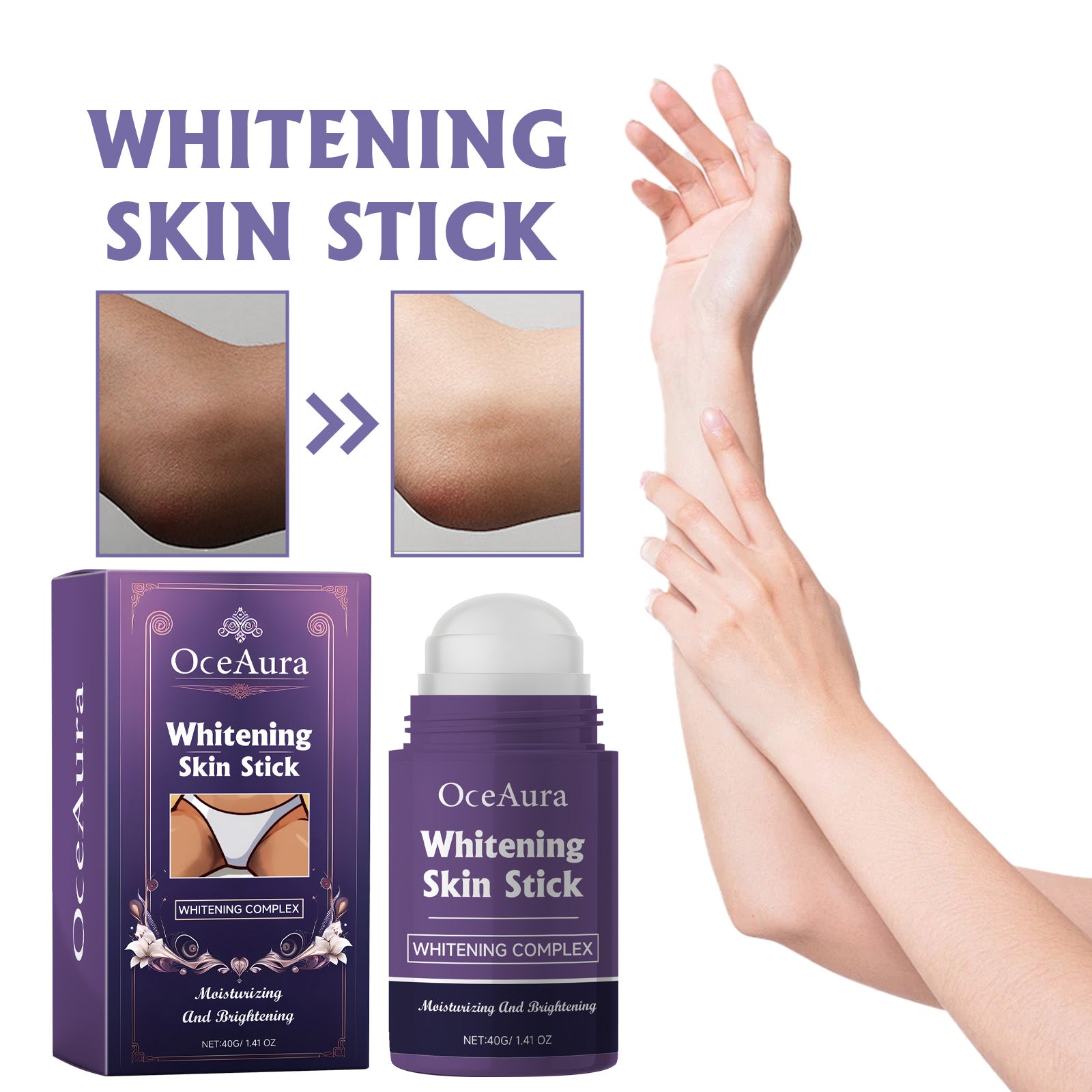 Oceaura Beauty Moisturizer, Elbow Joint Underarm Dull Brightening Skin Moisturizing And Whitening Skin