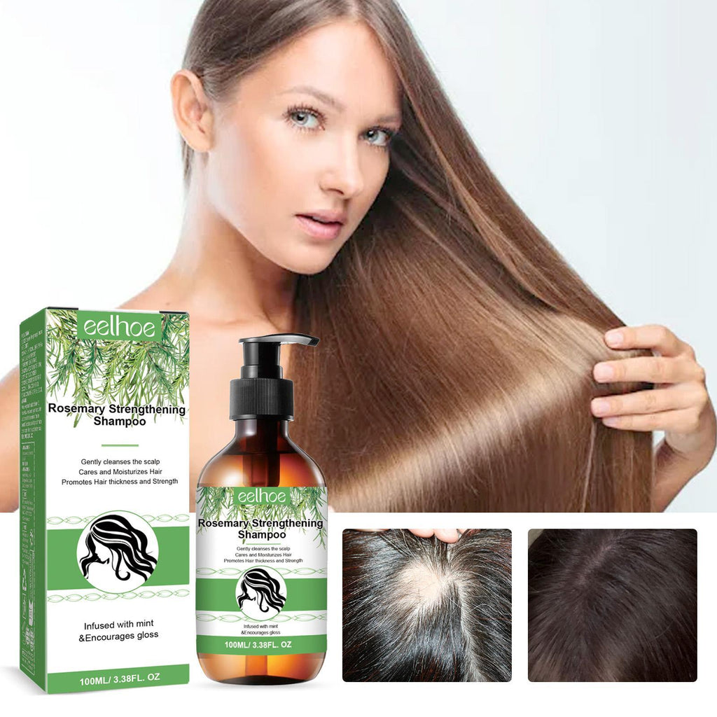 Iluxuan Rosemary Shampoo Deeply Cleanses The Scalp, Moisturizes, Smooths, And Thickens Hair.