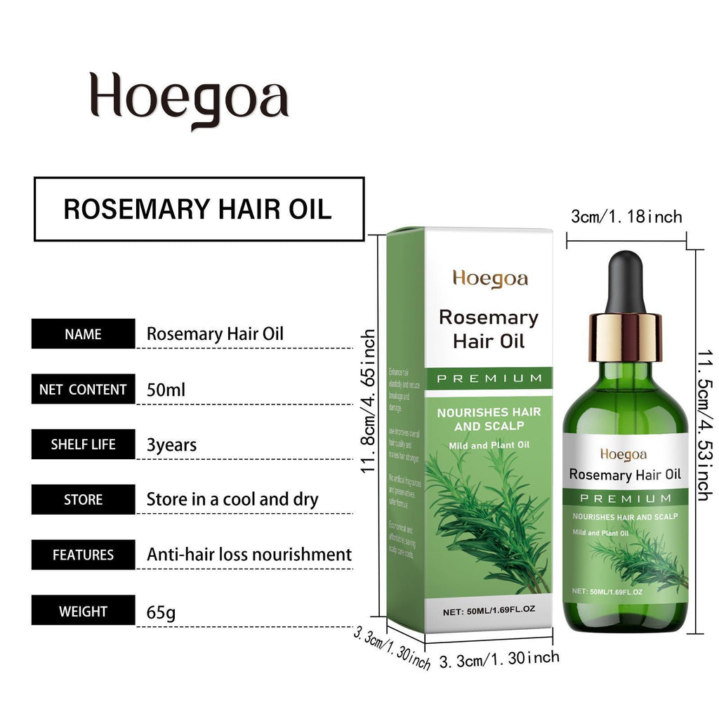 Rosemary Hair Oil Strengthens, Softens And Nourishes Hair