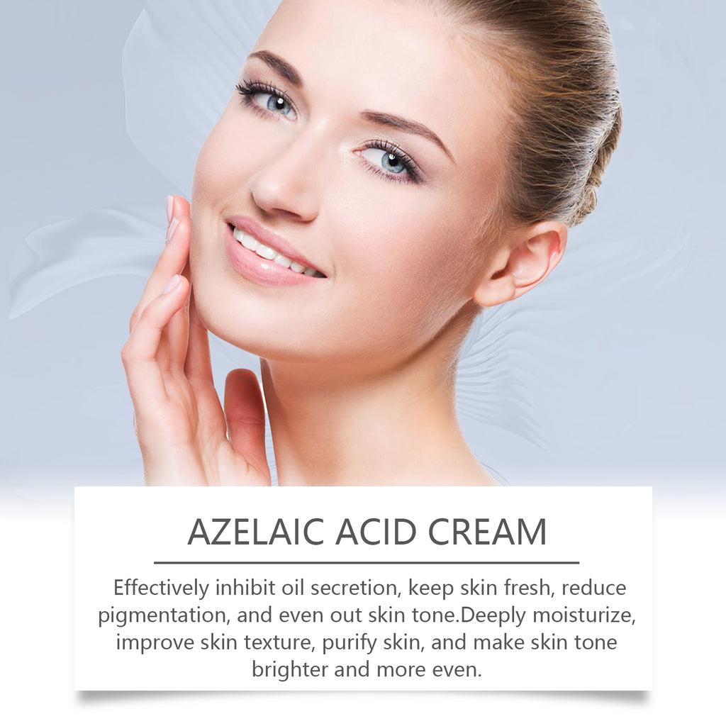 West&Month Azelaic Acid Essence Cream, Repair Moisturizing Moisturizing Face Oil Control Moisturizing Mild Refreshing Cream