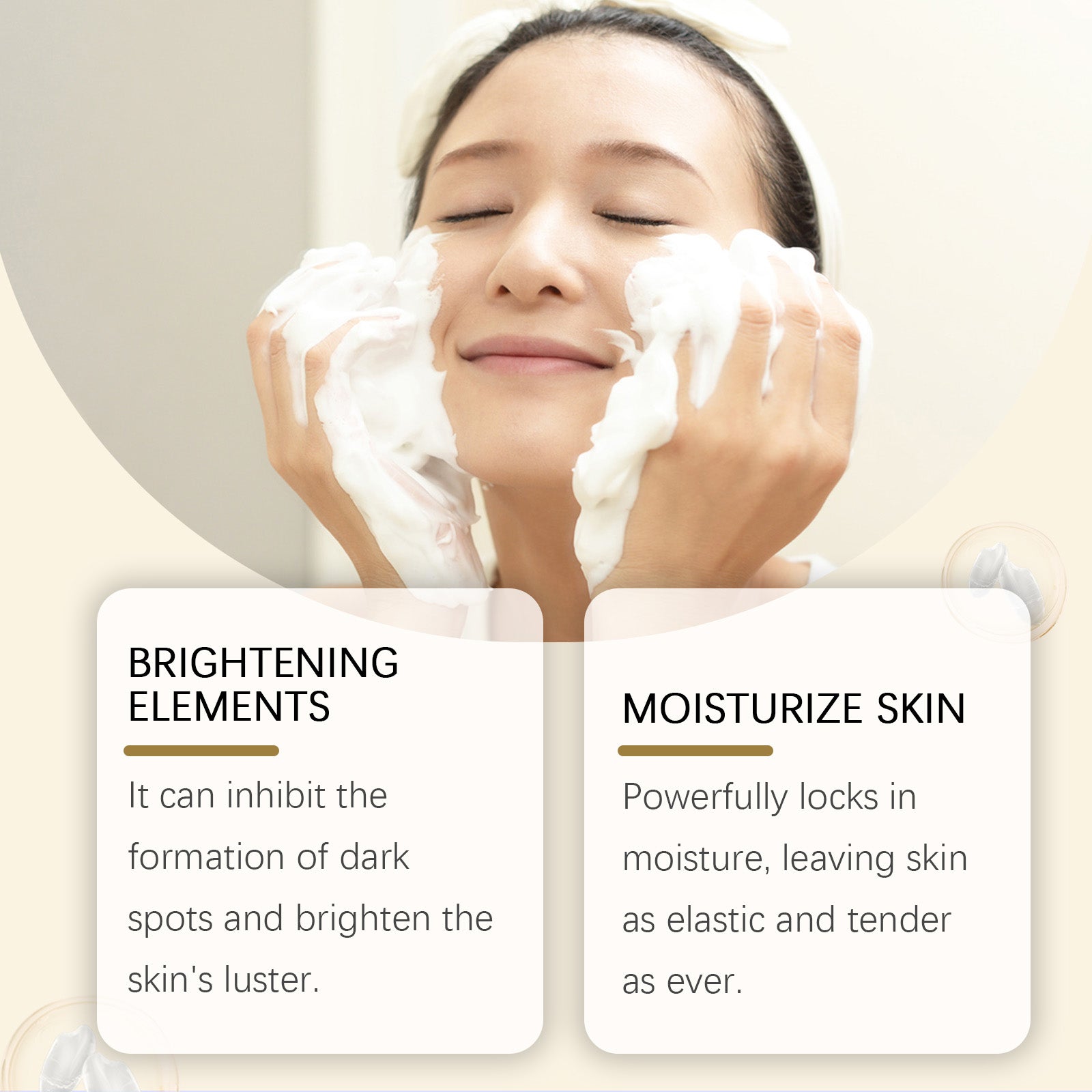 West&Month Blackhead Cleanser, Cleanses Face And Moisturizes Skin With Gentle Nourishing Foam Cleanser